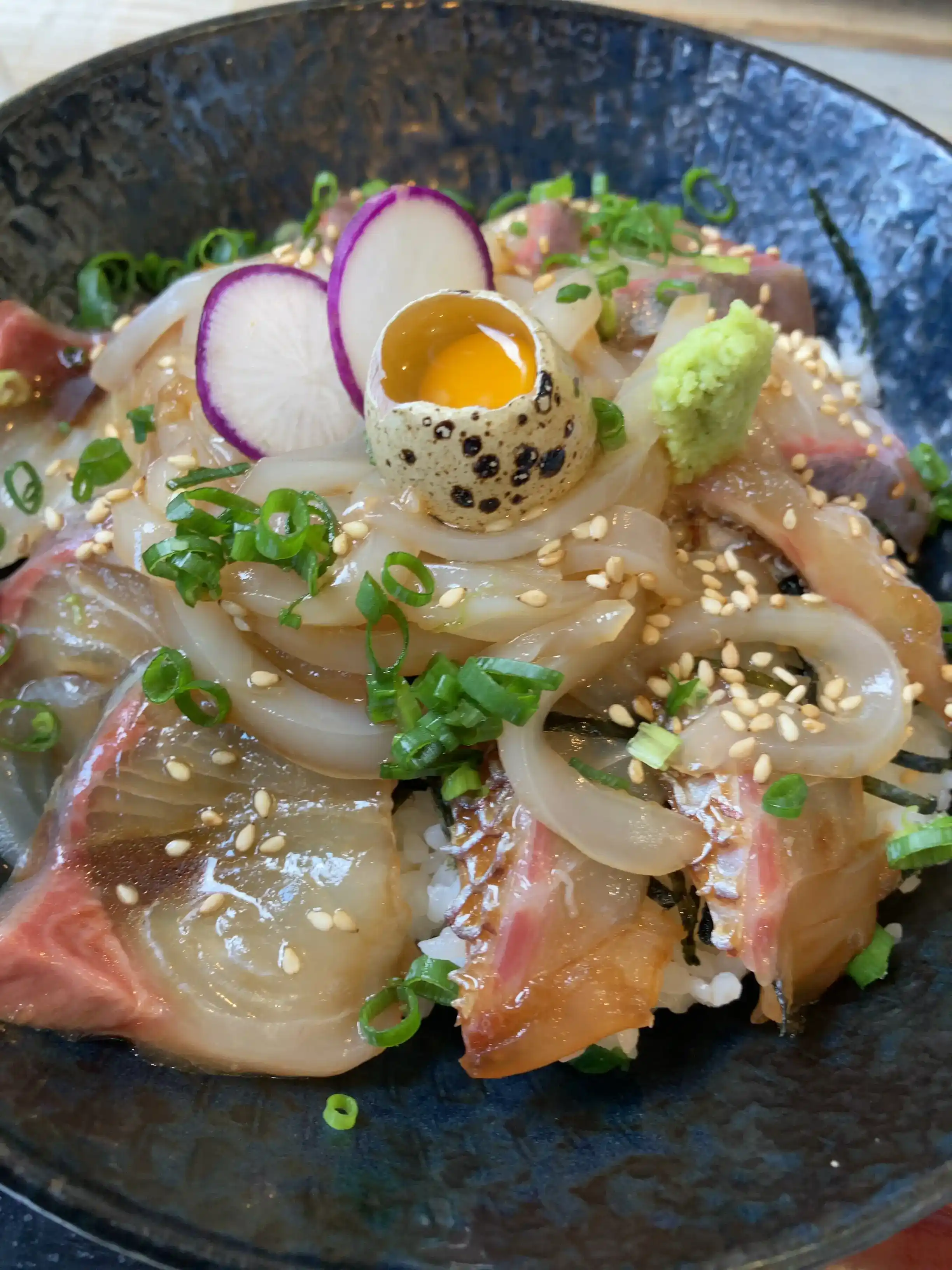 須佐「梅乃葉」のイカ料理